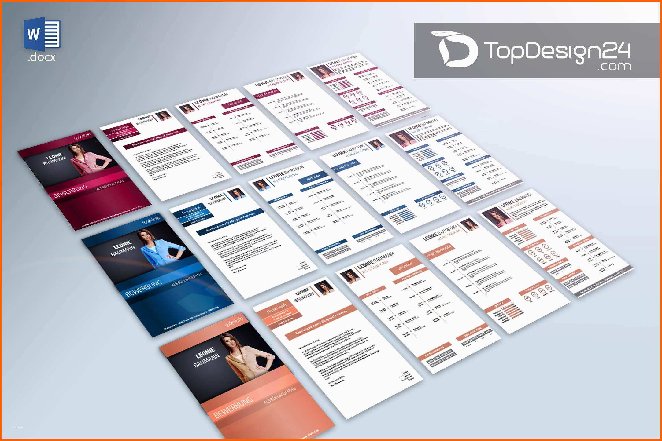 Angepasst Bewerbung Deckblatt Vorlage topdesign24 Bewerbungen