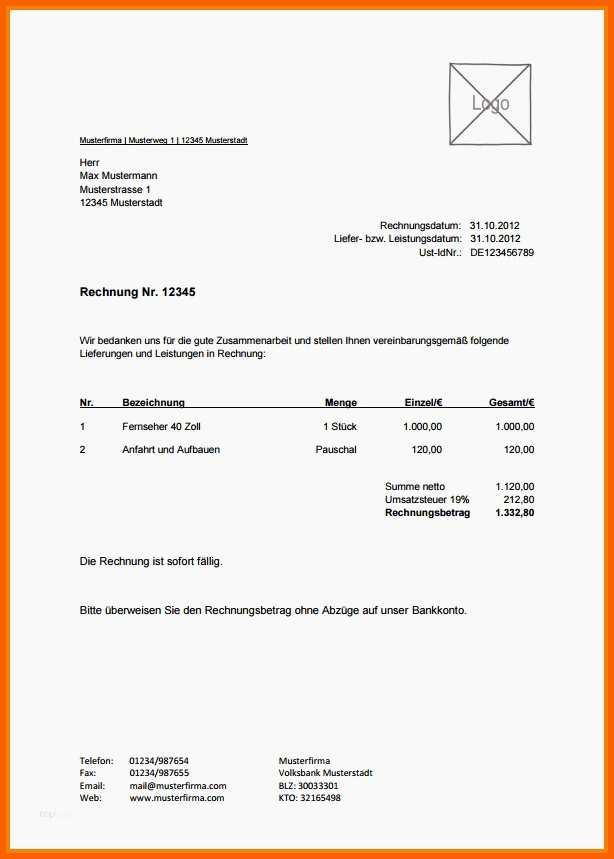 Angepasst Ex Zurck Brief Vorlage Neu 10 Rechnung Muster