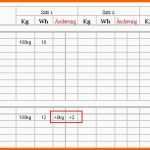Angepasst Excel Trainingsplan Vorlage Download Schönste Mehr Muskeln