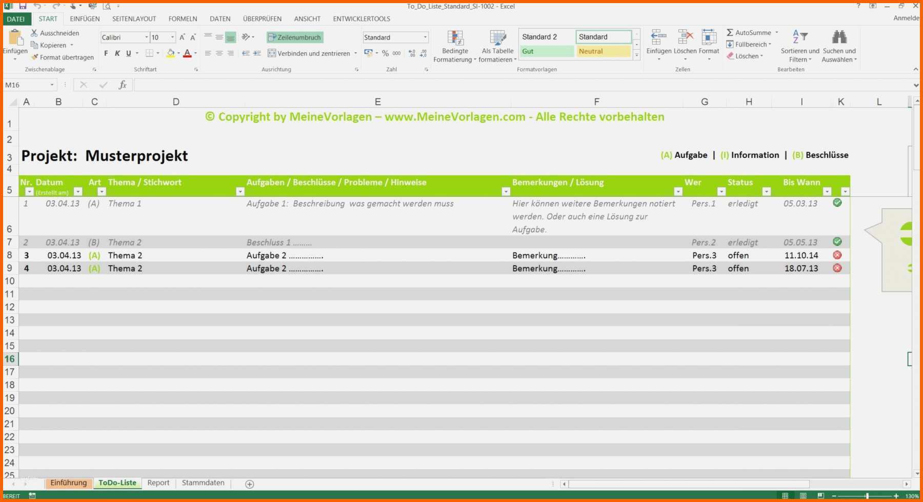 Angepasst Excel Vorlage Besprechungsprotokoll Luxus Protokoll