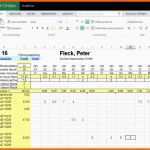 Angepasst Excel Vorlage Stundenerfassung – De Excel