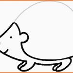 Angepasst Igel Zum Ausmalen Oder Dekorieren