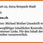 Angepasst Impressum &amp; Datenschutzerklärung – Briefvorlagen