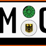 Angepasst Kfz Kennzeichen Selbst Gemacht