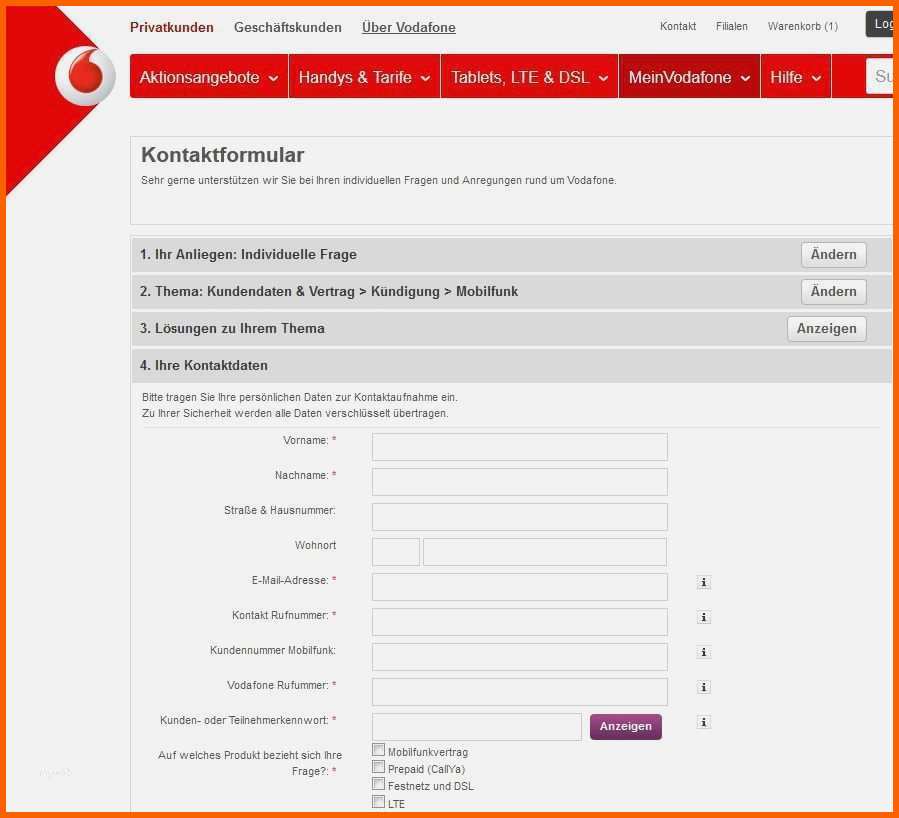 Angepasst Kündigung Kabel Deutschland Vorlage Schönste Vorlage