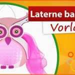 Angepasst Laterne Basteln Vorlage ★ Eule Für St Martinsumzug