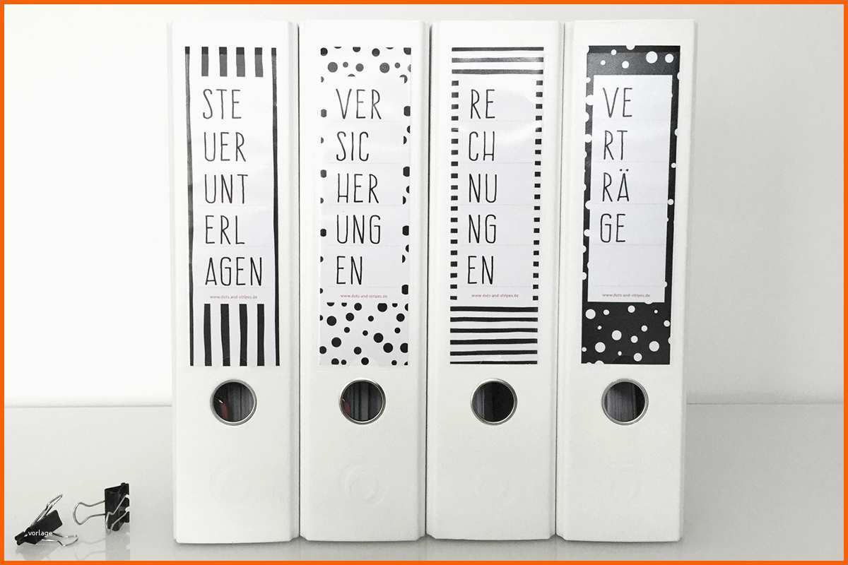 Angepasst ordnerrücken Zum Downloaden Und Ausdrucken