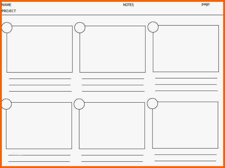 Angepasst Storyboard Vorlage Word Erstaunlich Storyboard Template