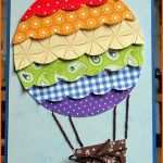 Angepasst thema &quot;luft&quot; Heißluftballon Basteln