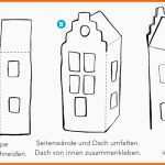 Angepasst Vorlage Haus Basteln Schnittmuster Hexenhaus Aus Karton