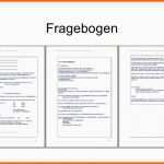 Angepasst Word Vorlage Fragebogen – Kebut