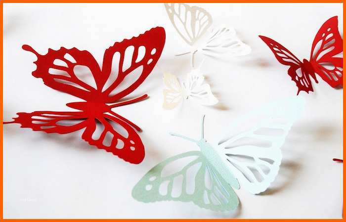 Atemberaubend 1001 tolle Ideen Wie Sie Schmetterling Basteln
