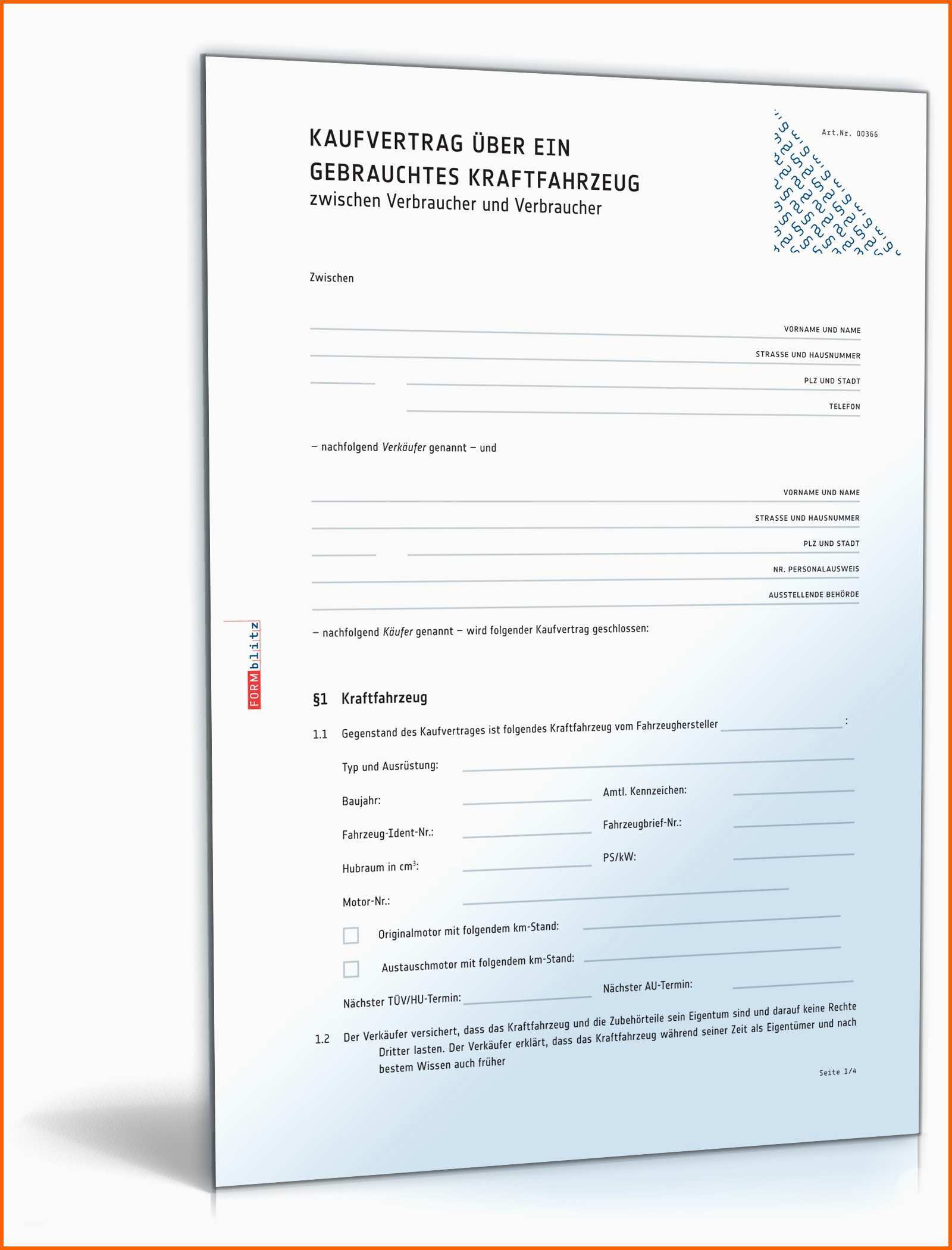 Atemberaubend 14 Allgemeiner Kaufvertrag Vorlage Kostenlos