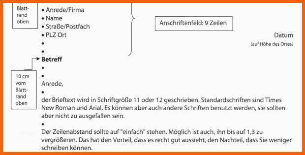 Atemberaubend 14 Brief Schreiben Nach Din 5008 Vorlage Federacion