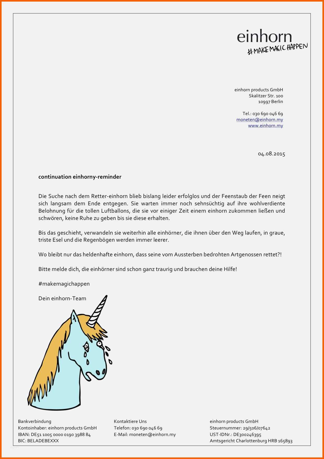 Atemberaubend 15 Zahlungserinnerung Miete Muster