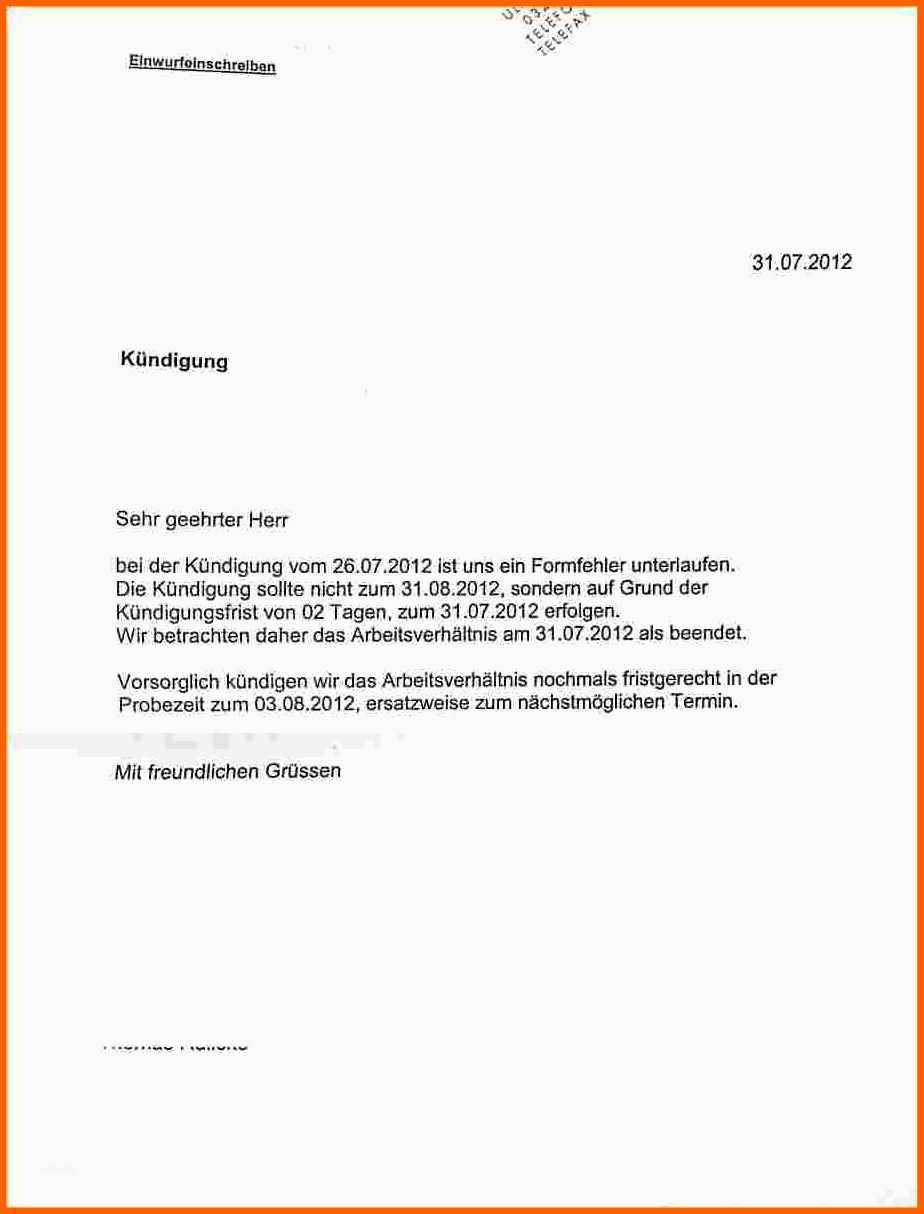 Atemberaubend 24 Arbeitskündigung Vorlage