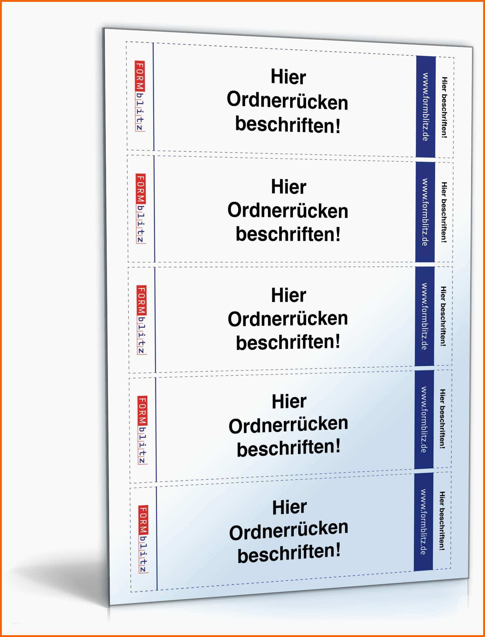 Atemberaubend 48 Beste Vorlage ordnerrücken Breit Bilder