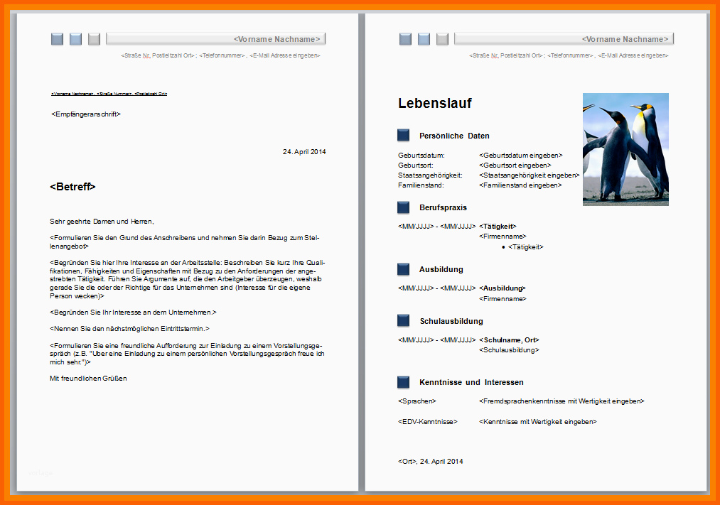 Atemberaubend 7 Bewerbungsschreiben Vorlage Kostenlos Word