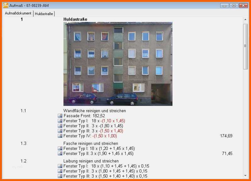 Atemberaubend Aufmaß Vorlage Pdf Fabelhaft Fotoaufmaß Aufmaß software