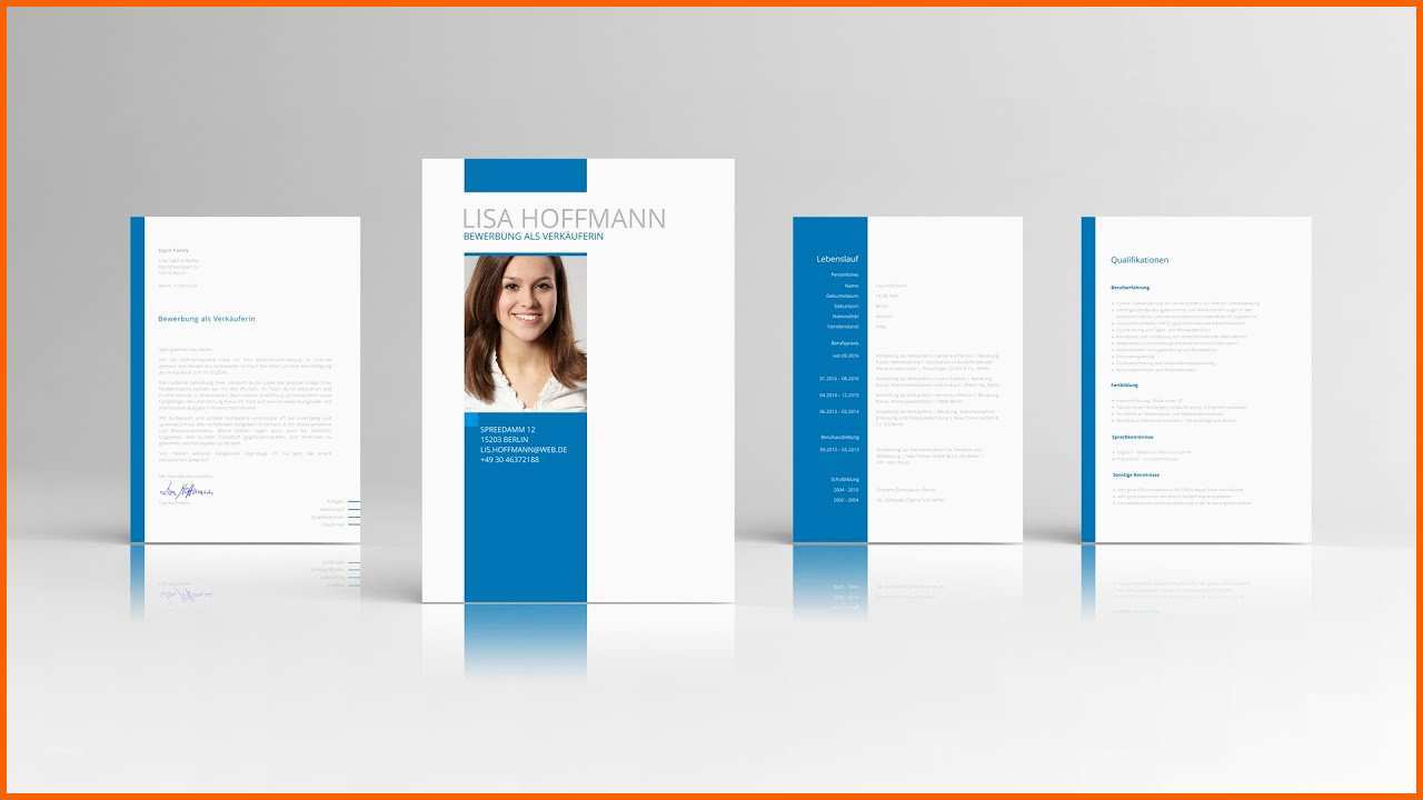 Atemberaubend Bewerbung Deckblatt Vorlage Mit Lebenslauf Und Anschreiben