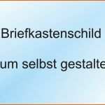 Atemberaubend Briefkasten Schild Individuellen Gravur Werbeschild 24