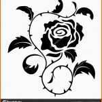 Atemberaubend Dornige Rose Vektor Vorlage — Stockvektor © Vable