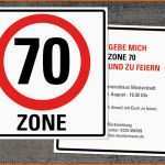 Atemberaubend Einladung 70 Geburtstag Vorlage Kostenlos