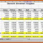 Atemberaubend Excel Vorlage Einnahmen Ausgaben Haushalt – De Excel