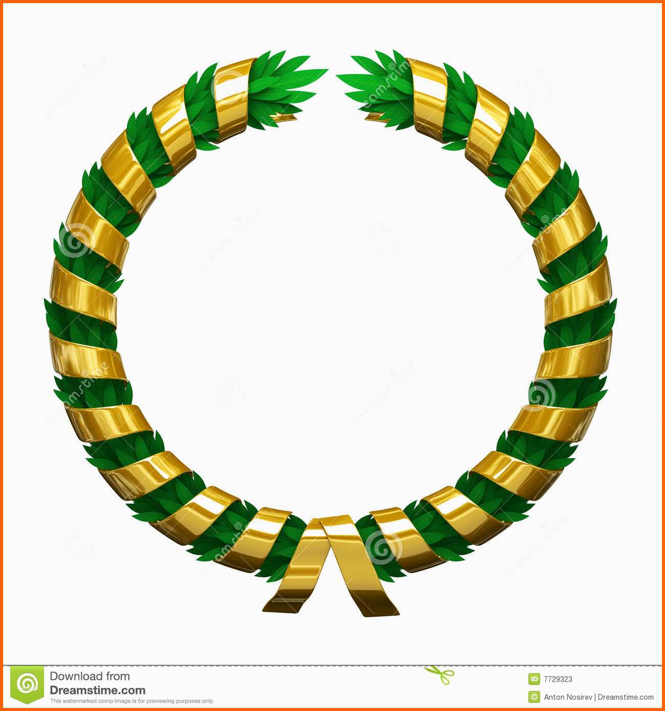 Atemberaubend Goldband orden Stock Abbildung Bild Von Gestalten Farbe
