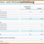 Atemberaubend Inspirierende Gewinn Und Verlustrechnung Kleinunternehmer