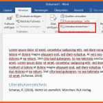 Atemberaubend Literaturverzeichnis In Word Erstellen so Geht’s