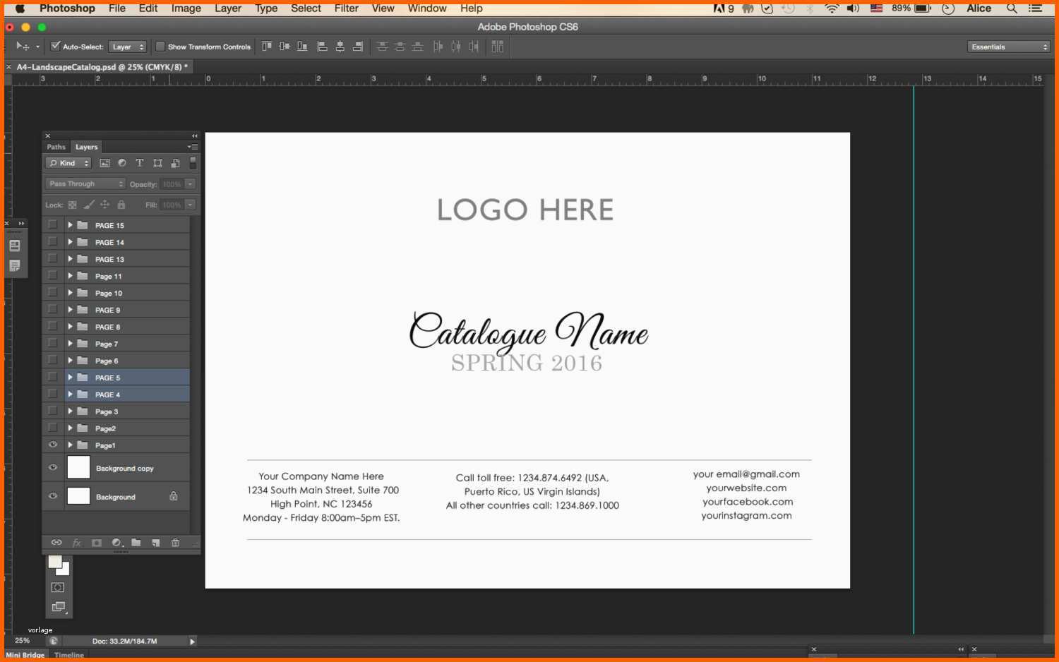 Atemberaubend Mode Katalog Vorlage Produktkatalog Indesign Katalog