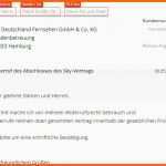 Atemberaubend Sky Widerruf Vorlage Download Chip