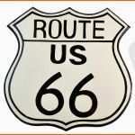 Atemberaubend Straßenschild Route 66 Schild Verkehrsschild Usa