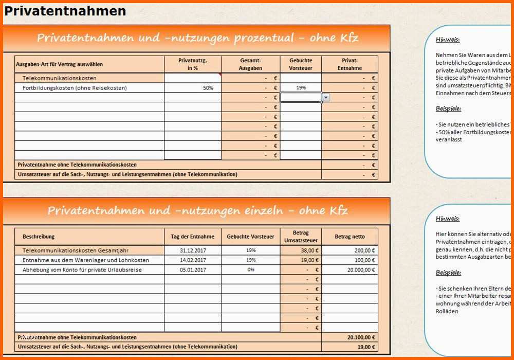 Atemberaubend Vorlage Excel Buchhaltung – De Excel