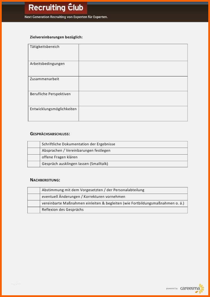 Atemberaubend Vorlage Mitarbeitergespräch Word Erstaunlich Einladung