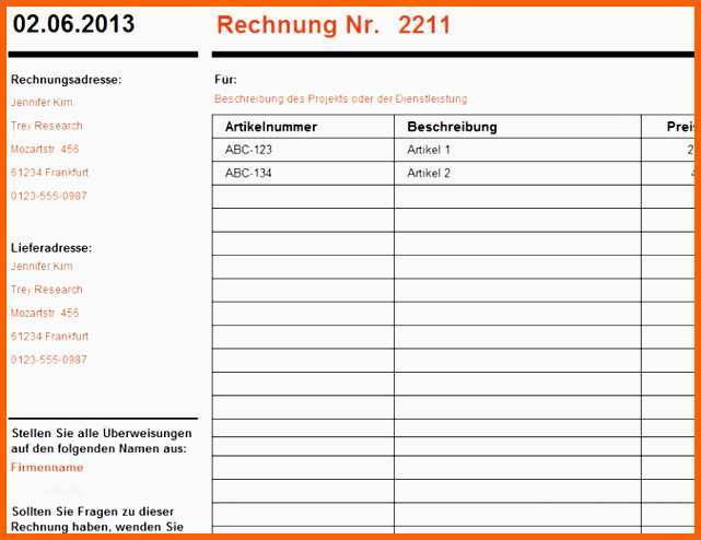 Außergewöhnlich 11 Materialliste Excel Vorlage Vorlagen123 Vorlagen123