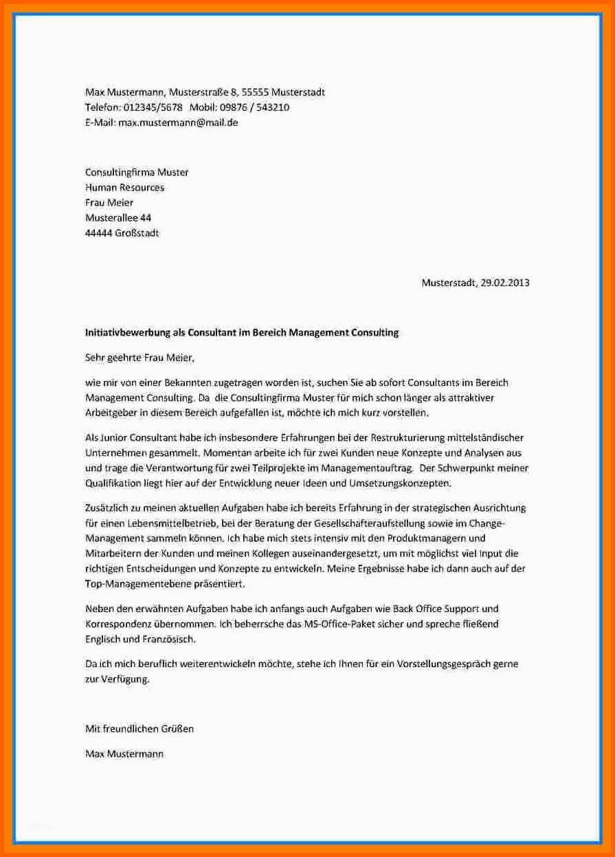 Außergewöhnlich 11 Schülerpraktikum Bewerbung Beispiel
