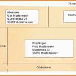 Außergewöhnlich 13 Brief Beschriften Absender Empfänger