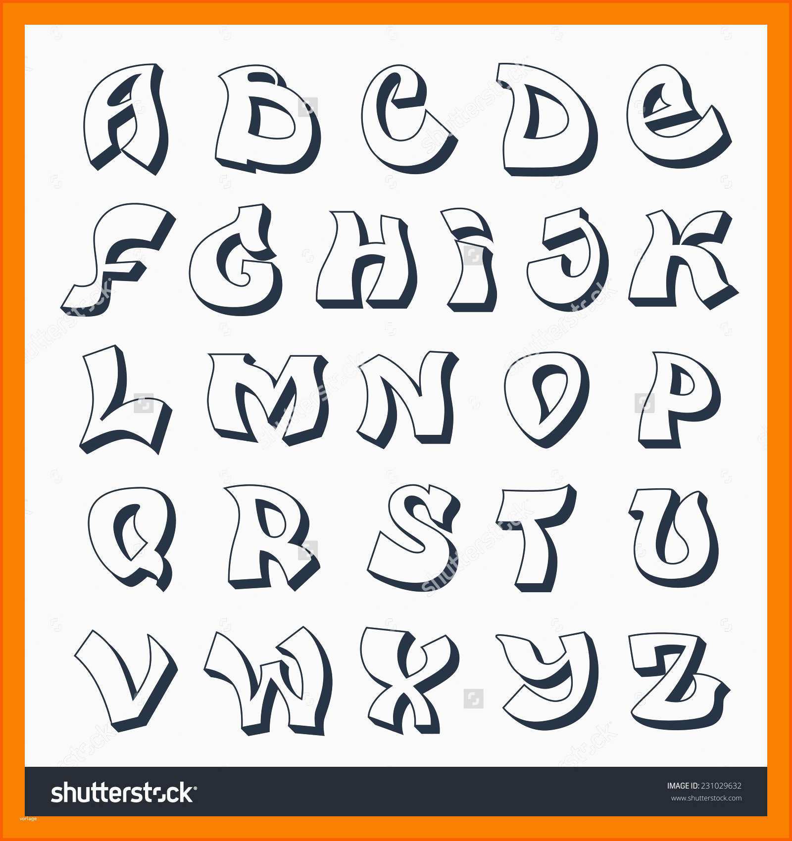 Außergewöhnlich 15 Buchstaben Vorlagen Zum Ausdrucken