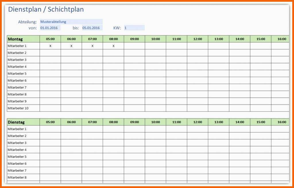 Außergewöhnlich 15 Vorlage Wochenplan Excel