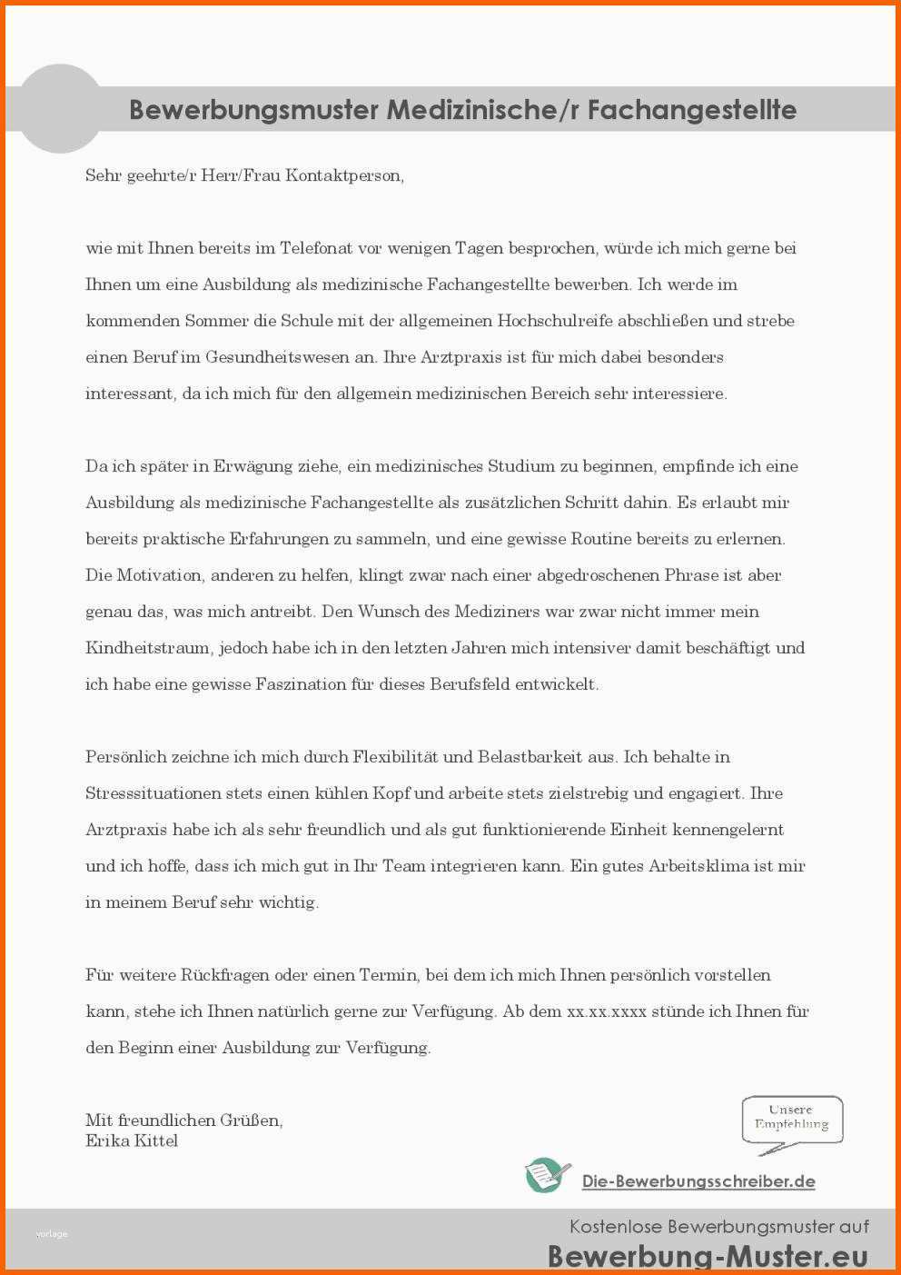 Außergewöhnlich 20 Ausbildung Bewerbung Vorlage