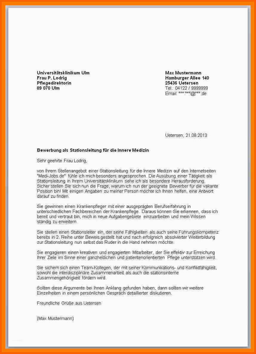 Außergewöhnlich 7 Bewerbung Innerbetriebliche Stellenausschreibung