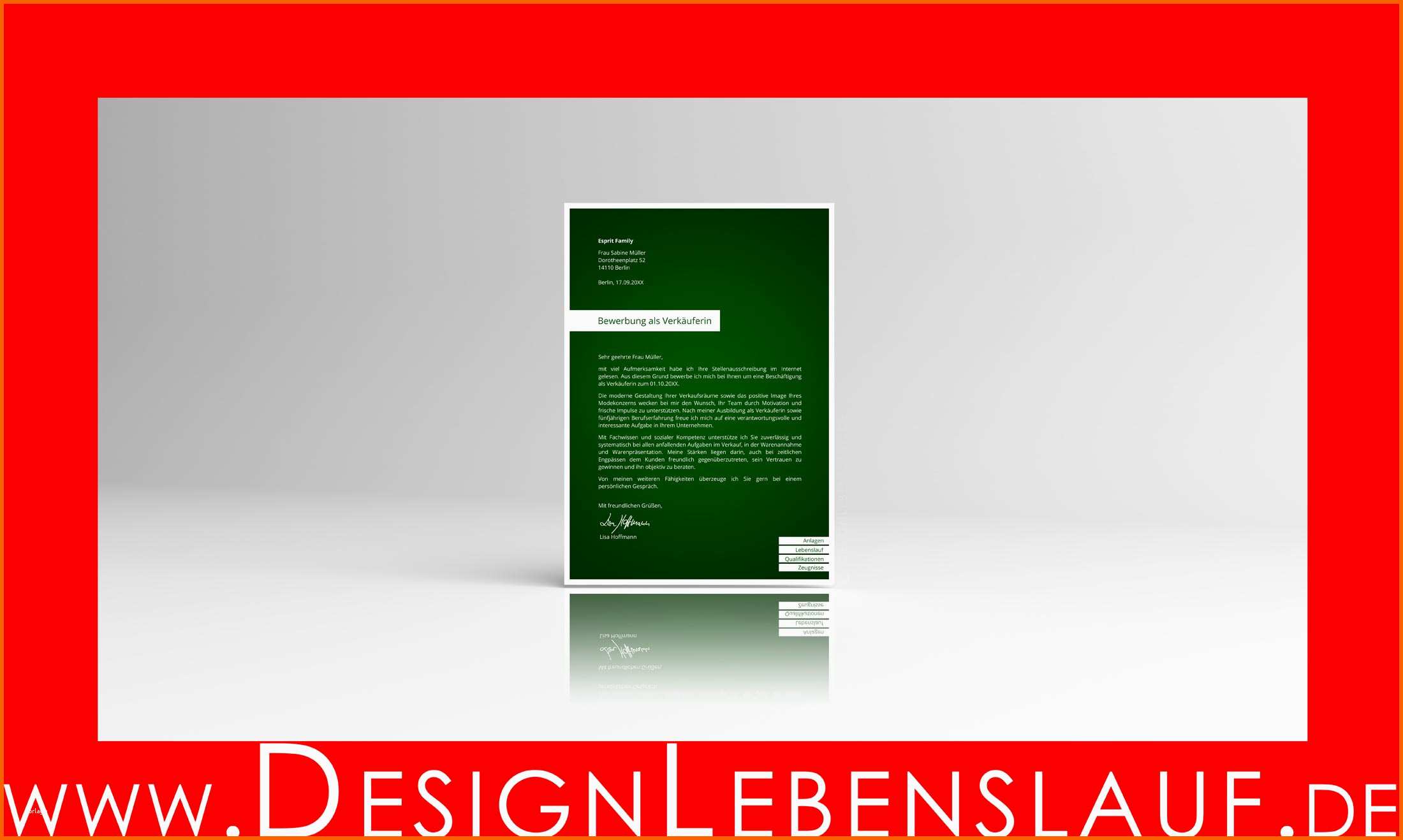 Außergewöhnlich Bewerbung Deckblatt Mit Anschreiben Und Lebenslauf