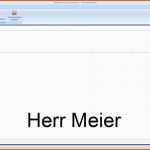 Außergewöhnlich Briefkasten Namensschild Vorlage