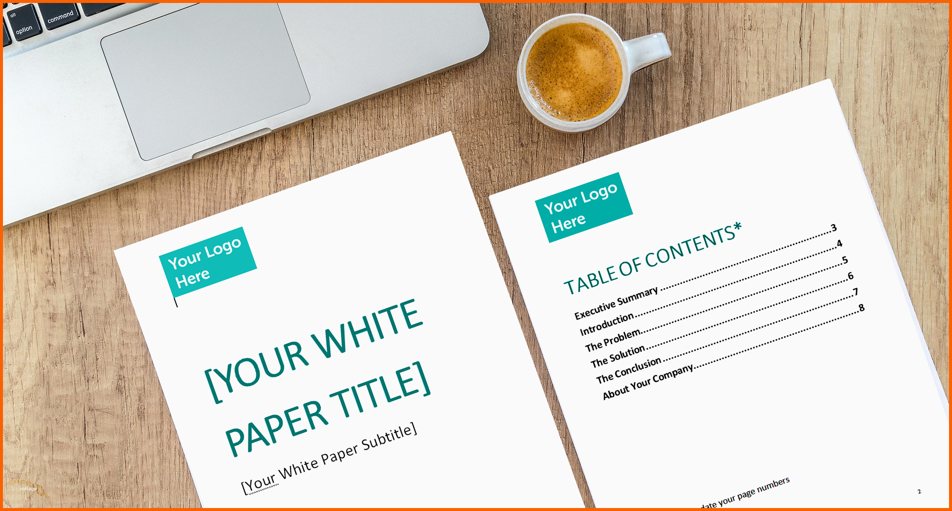 Außergewöhnlich Download Our White Paper Template to Kick Start Your