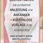 Außergewöhnlich Einfach Bücher Falten Diy Anleitung Für Anfänger