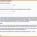 Außergewöhnlich Fice Vorlage Testament Kostenlos Runterladen