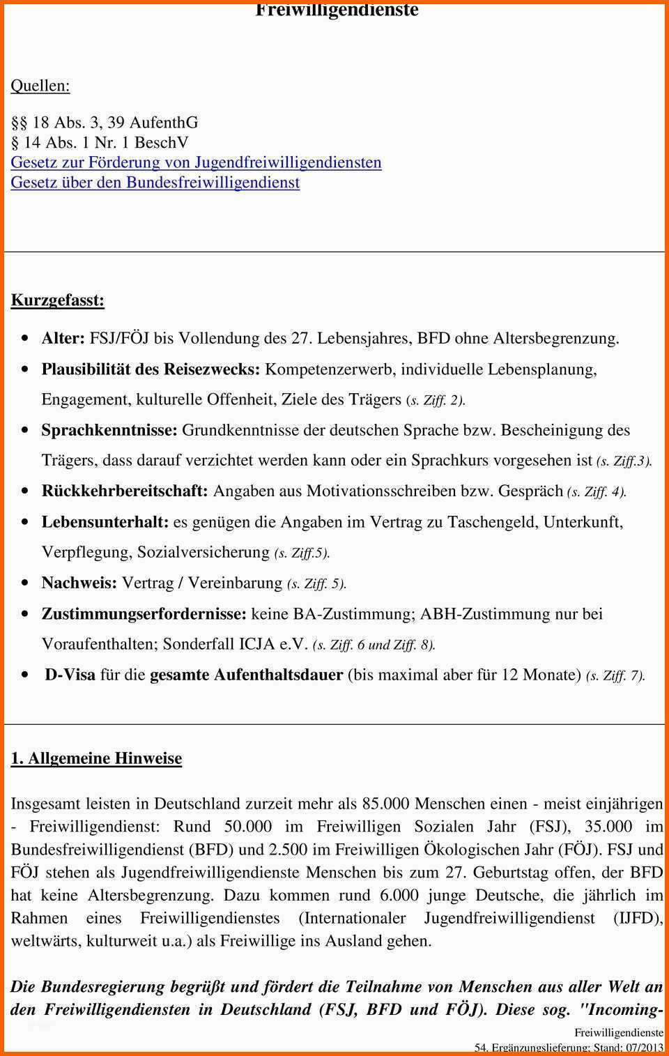 Freiwilligen nste quellen