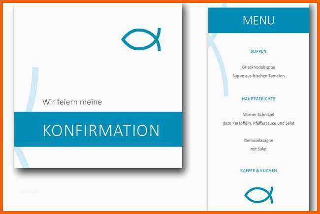 Außergewöhnlich Indesign Vorlage Konfirmation